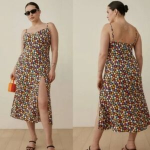 Floral Multicolor Women's Dress